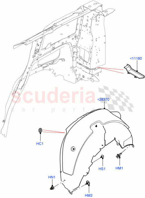 Part Diagram for Land Rover LR147003
