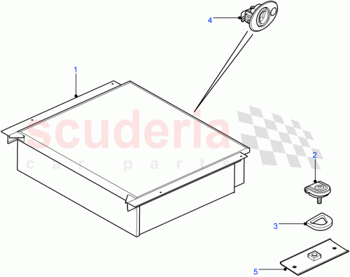 Part Diagram for Land Rover LR010505