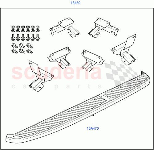 Part Diagram for Land Rover VPLSP0038