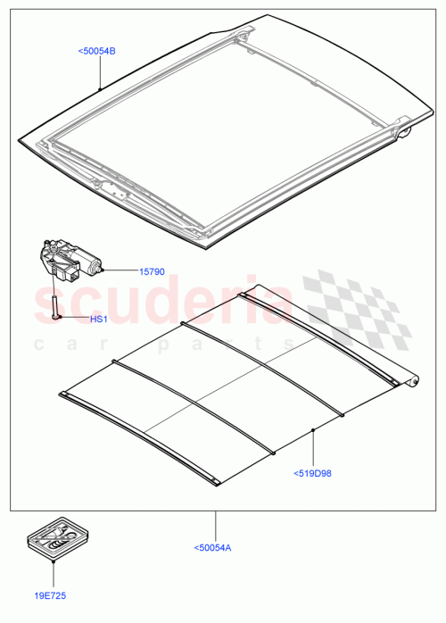 Part Diagram for Land Rover LR138407