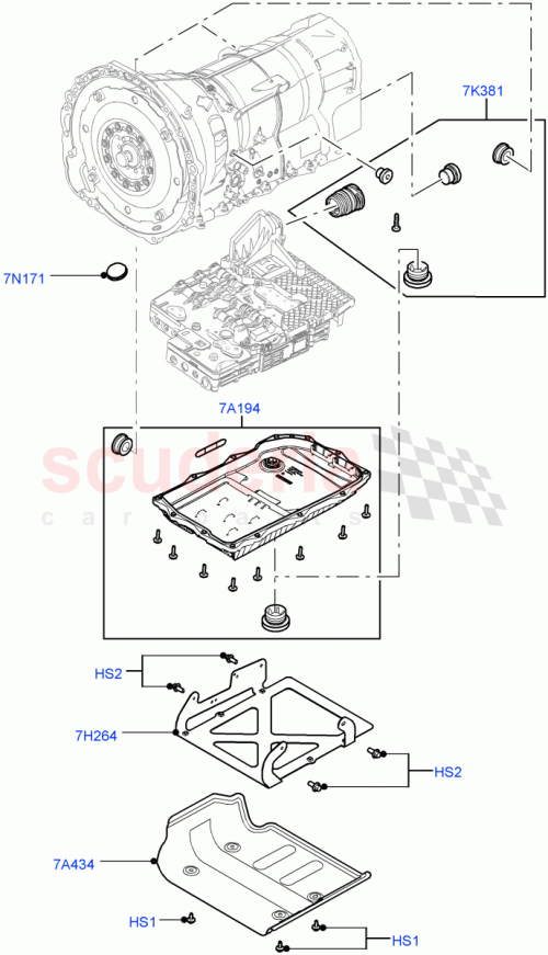 Part Diagram for Land Rover LR050755