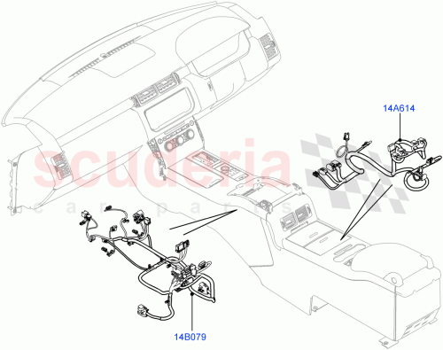 Part Diagram for Land Rover LR040392