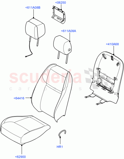 Part Diagram for Land Rover LR141469
