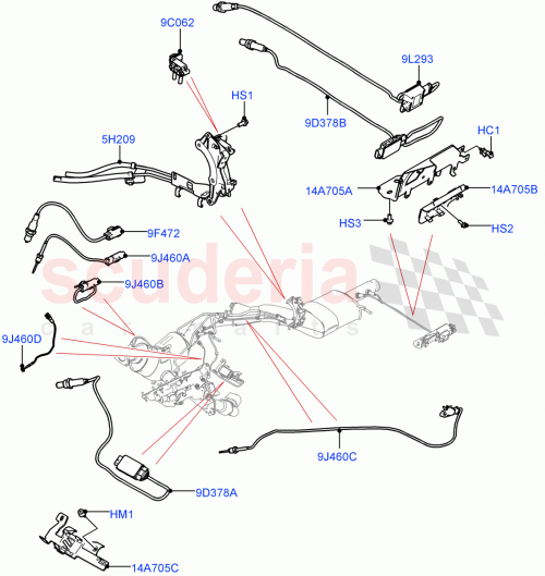 Part Diagram for Land Rover LR113119