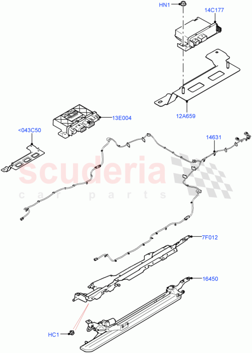 Part Diagram for Land Rover VPLEP0519