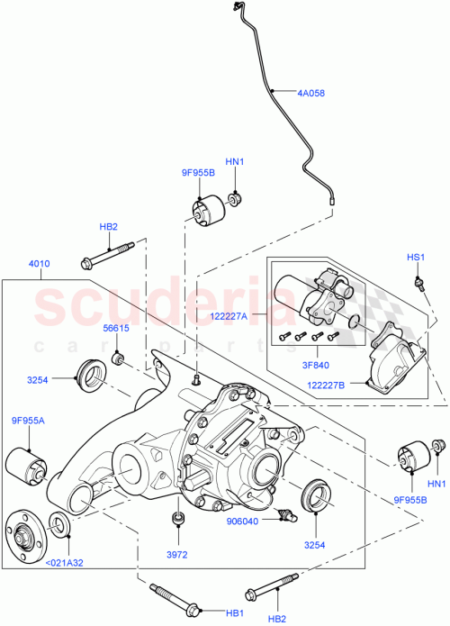 Part Diagram for Land Rover LR174475