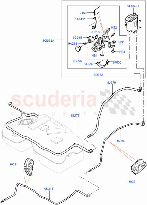 Part Diagram for Land Rover LR114349