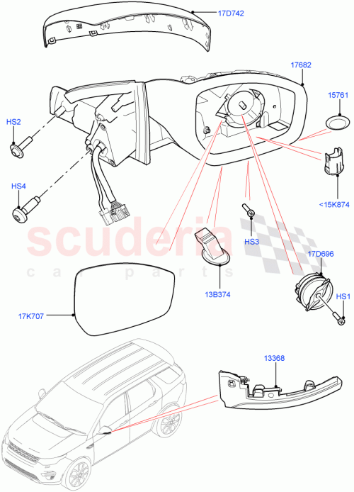 Part Diagram for Land Rover LR129368
