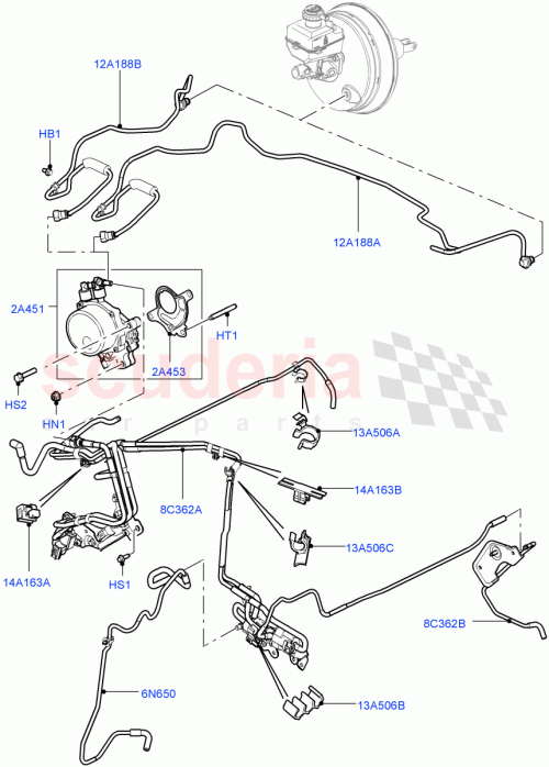Part Diagram for Land Rover LR022879