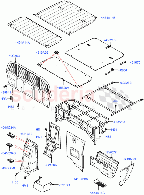 Part Diagram for Land Rover LR144658