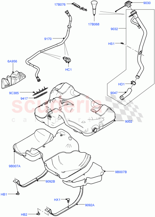 Part Diagram for Land Rover LR025816
