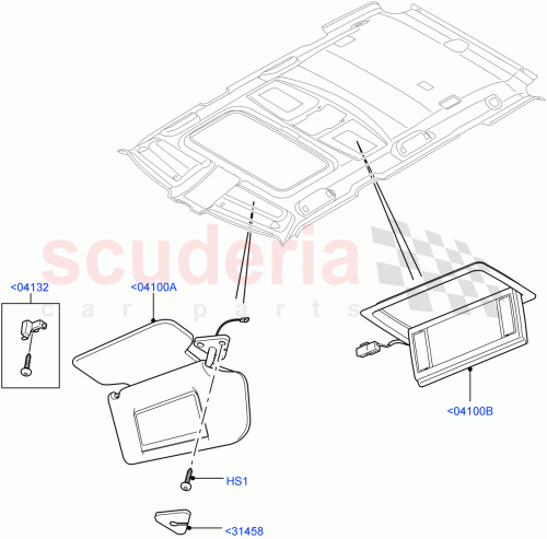 Part Diagram for Land Rover LR020420