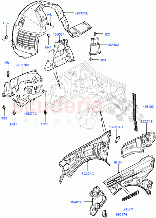 Part Diagram for Land Rover LR019146