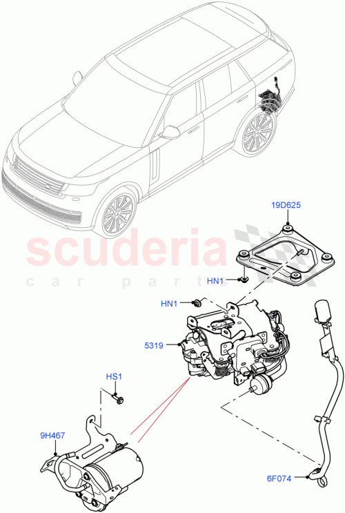 Part Diagram for Land Rover LR153282