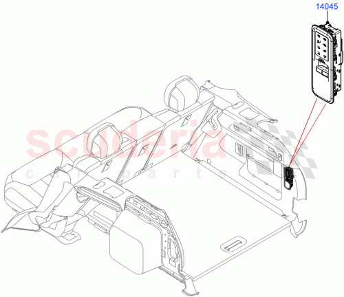 Part Diagram for Land Rover LR150401