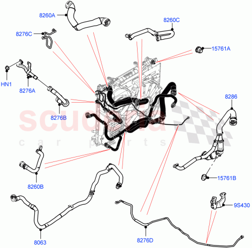 Part Diagram for Land Rover LR146749