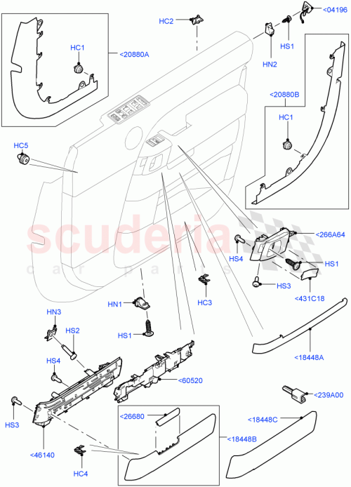 Part Diagram for Land Rover LR038127