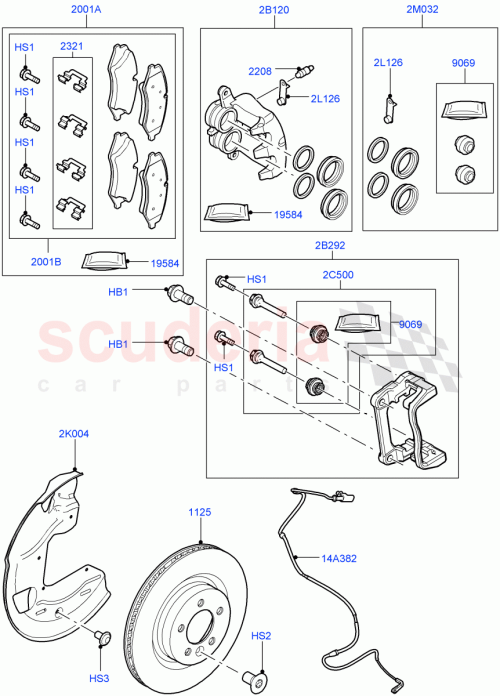 Part Diagram for Land Rover LR020371
