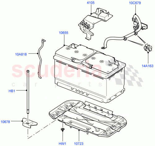 Part Diagram for Land Rover LR112160