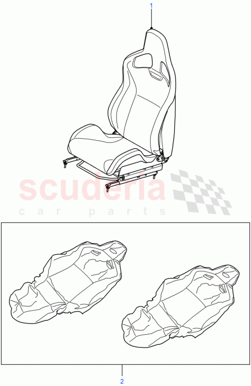Part Diagram for Land Rover VPLDS0036PUY