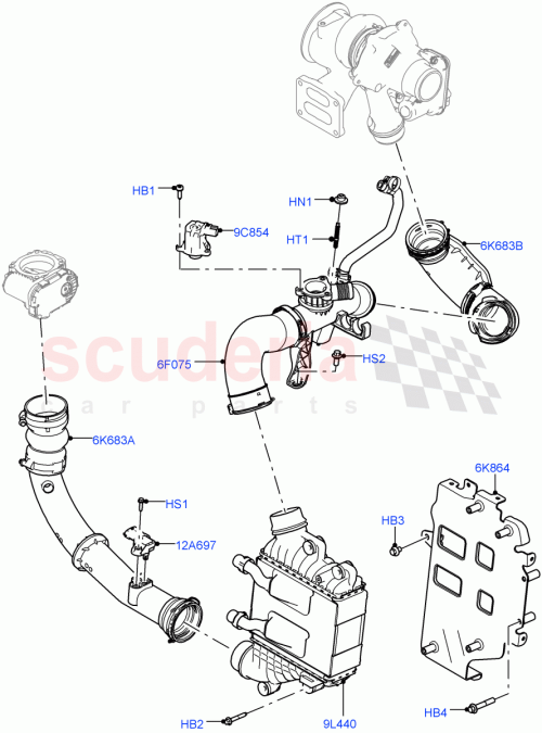 Part Diagram for Land Rover LR133951