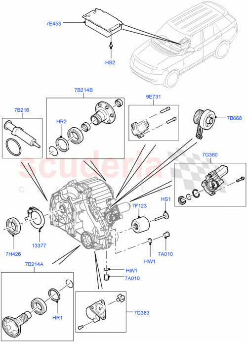 Part Diagram for Land Rover LR079913