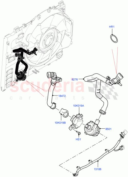 Part Diagram for Land Rover LR066172