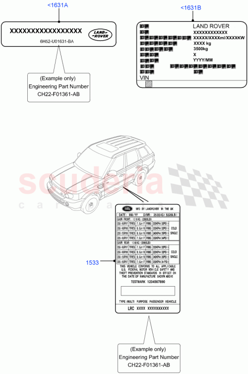 Part Diagram for Land Rover LR067979