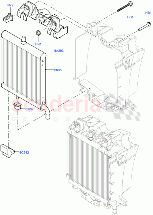 Part Diagram for Land Rover LR038060