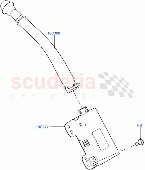 Part Diagram for Land Rover LR101979