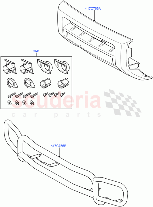 Part Diagram for Land Rover VUB502510