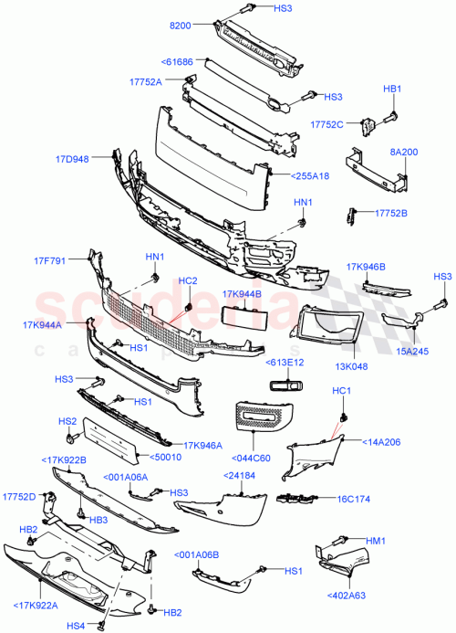 Part Diagram for Land Rover LR180931