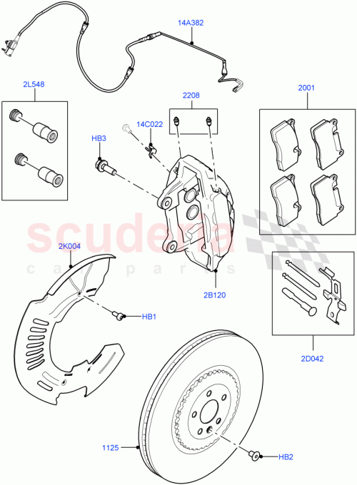 Part Diagram for Land Rover LR119720