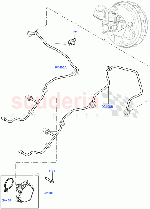 Part Diagram for Land Rover LR175604
