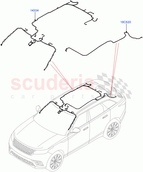 Part Diagram for Land Rover LR095116