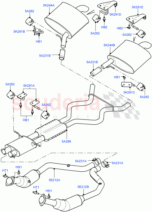 Part Diagram for Land Rover LR037492