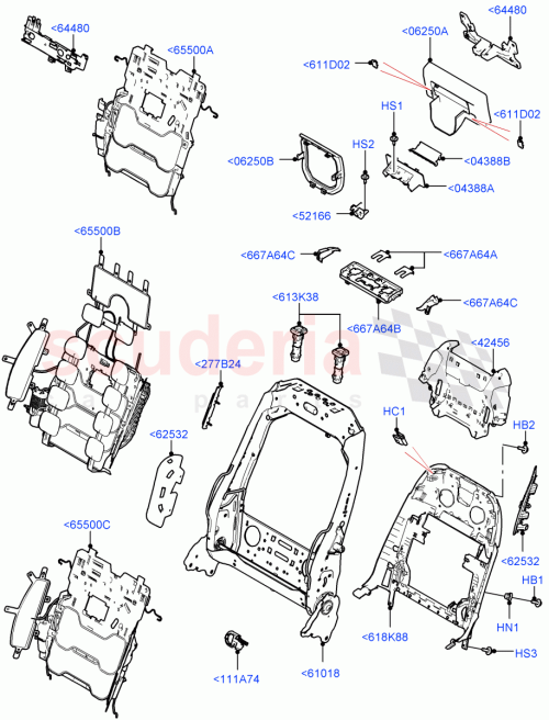Part Diagram for Land Rover LR154690