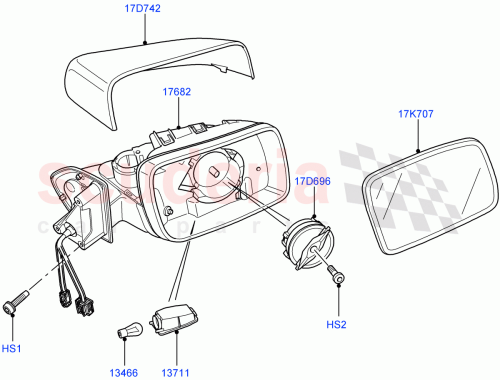 Part Diagram for Land Rover LR042658