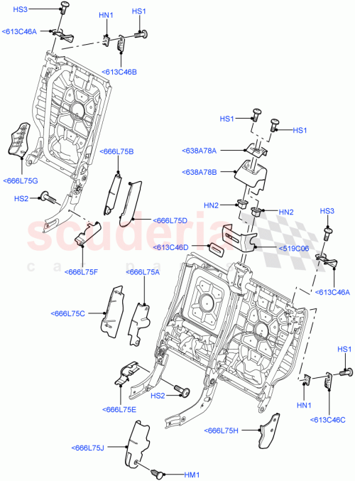 Part Diagram for Land Rover LR016570