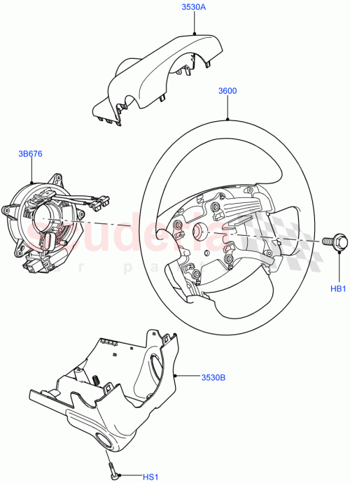 Part Diagram for Land Rover LR023957