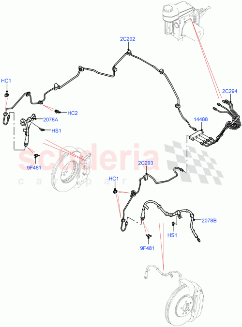 Part Diagram for Land Rover LR153820