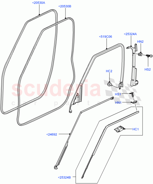 Part Diagram for Land Rover LR013938