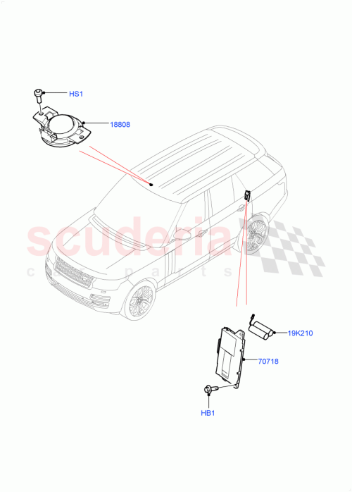Part Diagram for Land Rover LR091256