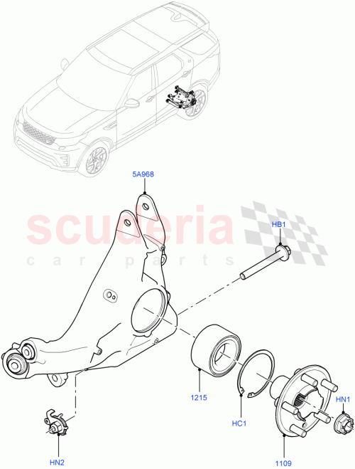 Part Diagram for Land Rover LR094540