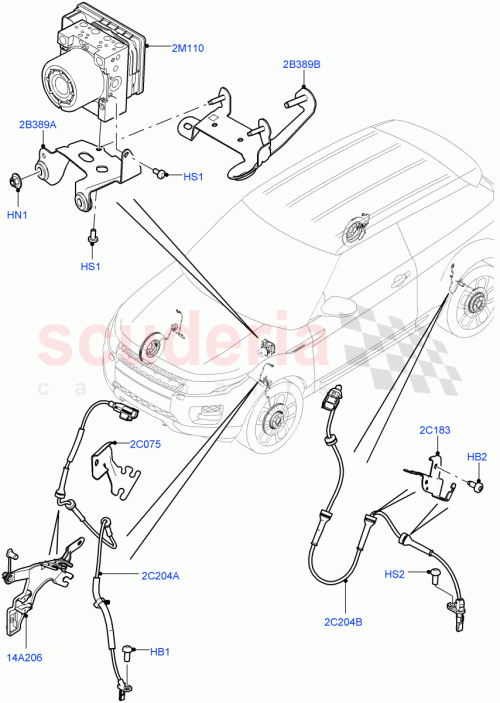 Part Diagram for Land Rover LR070697