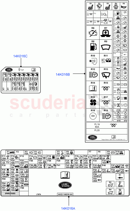 Part Diagram for Land Rover LR031494