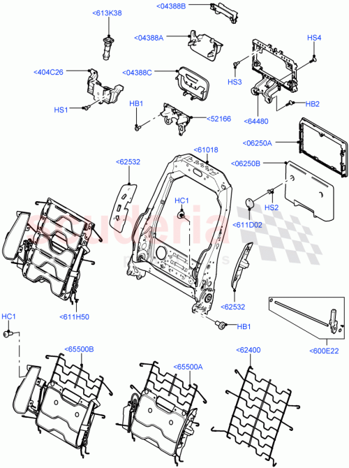 Part Diagram for Land Rover LR098711