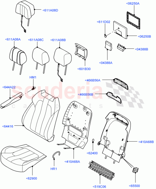 Part Diagram for Land Rover LR053232
