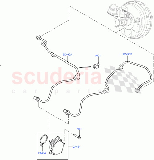 Part Diagram for Land Rover LR039593