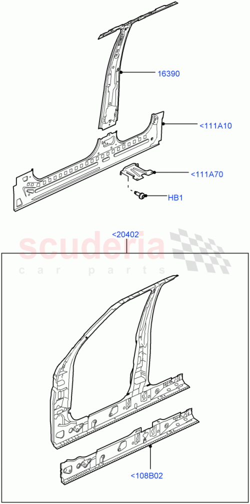 Part Diagram for Land Rover ALR790520
